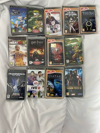 Pack 11 Juegos PSP