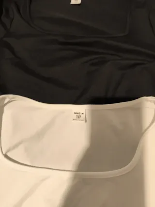 Camisetas manga larga (negras y blancas)