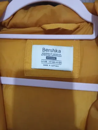 Casaco Bershka Amarelo Manga Comprida