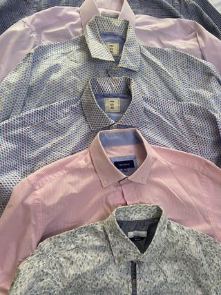 Pack de 8 camisas de hombre