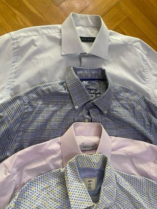 Pack de 8 camisas de hombre