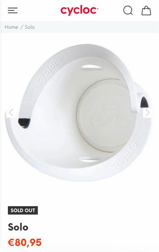 Soporte Pared Bicicleta Cycloc Solo