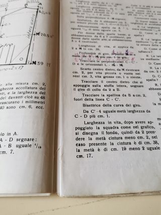 libro di cartamodelli anni 60 per sarte