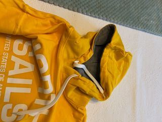 Sudadera Norh Sails Hombre Talla L Amarilla y Gris