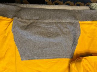 Sudadera Norh Sails Hombre Talla L Amarilla y Gris