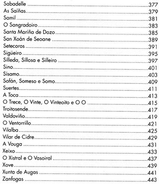 OS NOMES DA TERRA. TOPONIMOS GALEGOS. GALICIA.