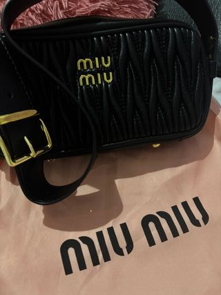 Bolso Miu Miu Negro Mujer