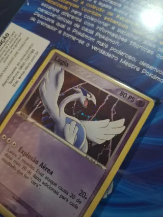 Libro + Cartas Pokémon PT-BR Sellado