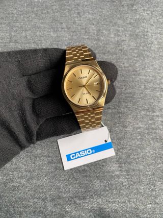 Reloj Casio Dorado MTP-V002D-7B3 Nuevo