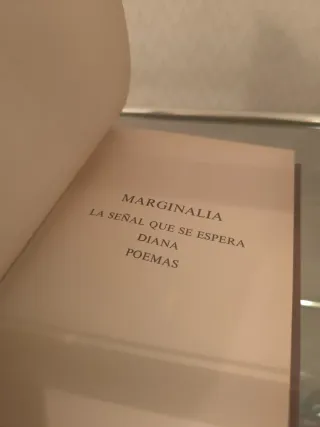 Libro Marginalia de Antonio Burro Vallejo