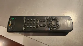 Reproductor VHS con mando a distancia