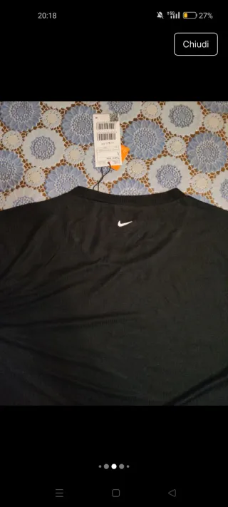 T-shirt Nike traspirante
