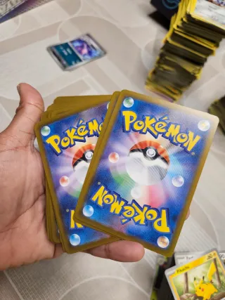 REMATO Lote 500 BULK cartas Pokémon japonesas ofic