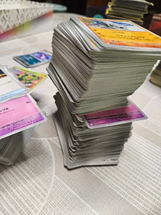 REMATO Lote 500 BULK cartas Pokémon japonesas ofic