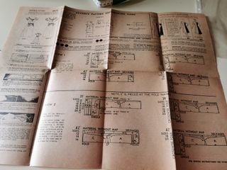 Cartamodello 3673 Anni '40 Taglia 16