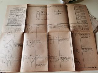 Cartamodello 3673 Anni '40 Taglia 16