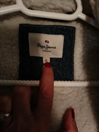 Cazadora vaquera con borreguito