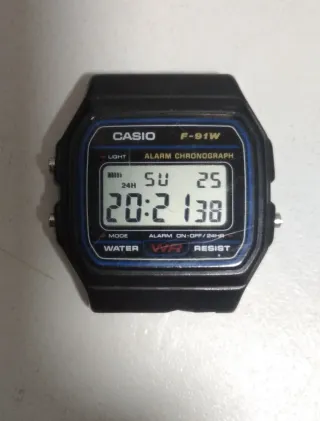 Casio F-91W - Sin Correa