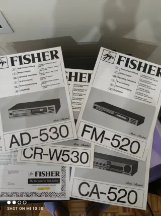 Equipo de música Fisher Hi-Fi