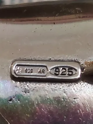 Barca in argento 925