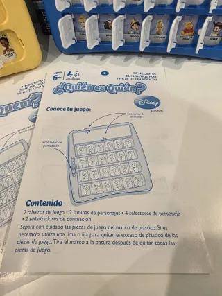 Juego Quién es Quién Disney