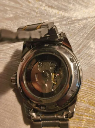 Reloj Automático dorado y Plata