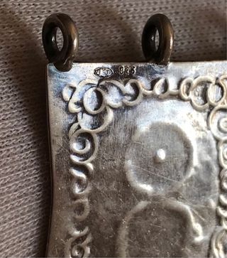 Colgante Plata Ley Ornamental + Regalo