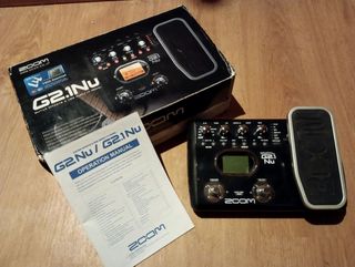Pedalera Zoom G2.1Nu Multiefectos Guitarra