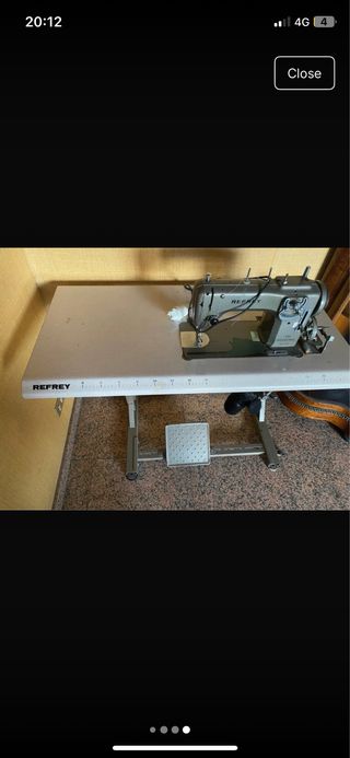 Máquina de coser industrial Refrey