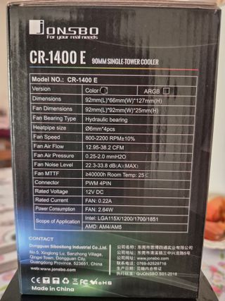 Cooler RGB 90mm para CPU - Intel/AMD (4)