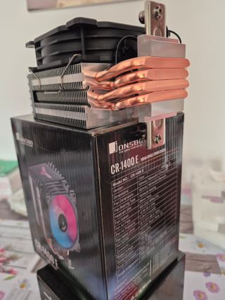 Cooler RGB 90mm para CPU - Intel/AMD (4)