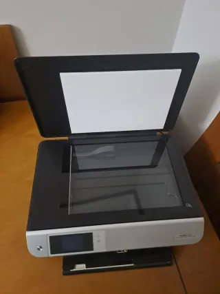 Impresora HP Negra y Plateada