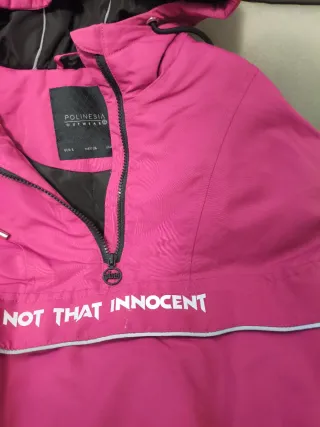 Chaqueta Corta Niña Polinesia Rosa