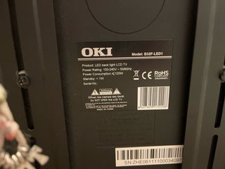 TV LED OKI 32 Negra + Player android