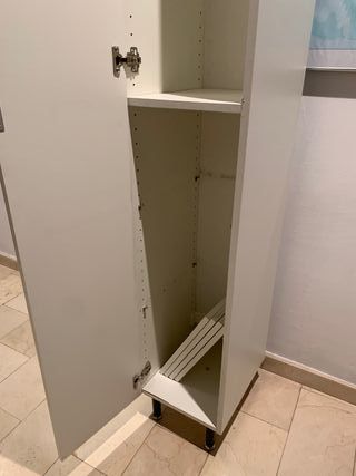 ARMARIO 1 PUERTA BLANCO