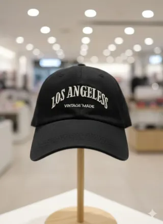 Gorra Los Angeles Vintage Made Negra