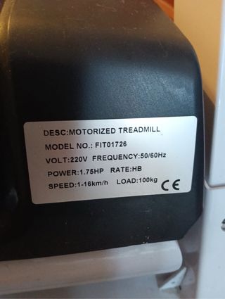 Cinta de Correr Fitness Doctor