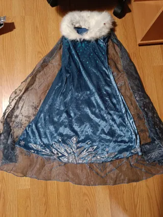 Disfraz Elsa Frozen Talla 120cm