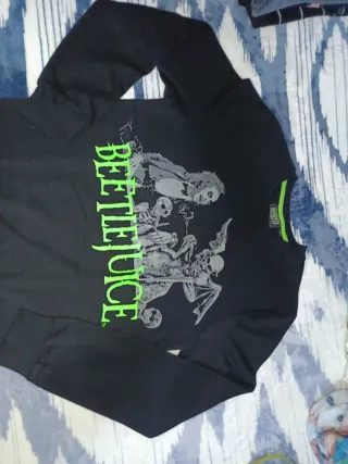 Sudadera Beetlejuice Hombre Talla S