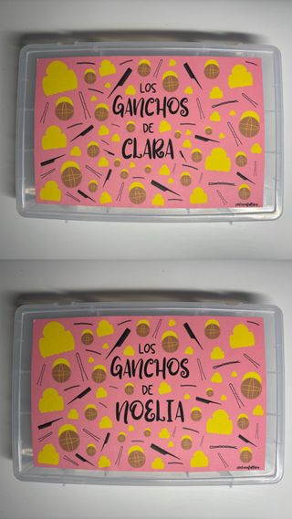Caja para ganchos