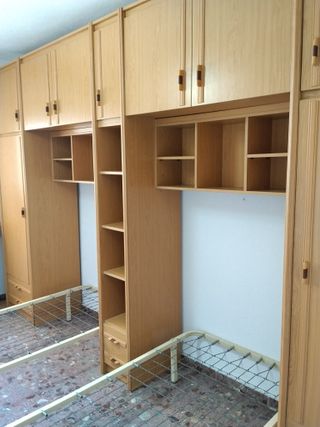 Mueble puente de 2 camas, madera