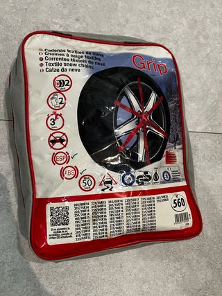 Cadenas textiles para nieve Grip 560