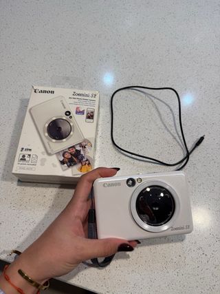 Canon Zoemini S2 Cámara Impresora Blanca
