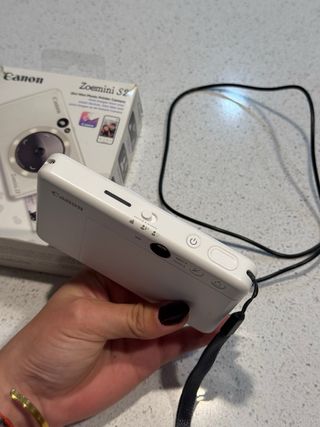 Canon Zoemini S2 Cámara Impresora Blanca