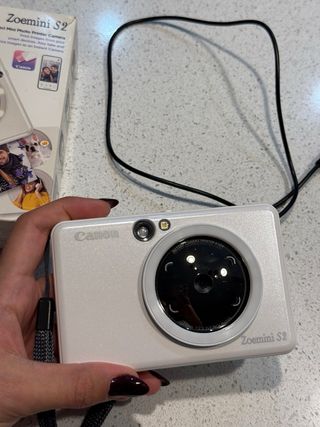 Canon Zoemini S2 Cámara Impresora Blanca
