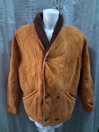 Montone Shearling Uomo Taglia 52