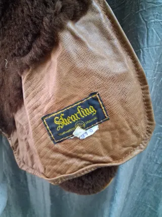 Montone Shearling Uomo Taglia 52