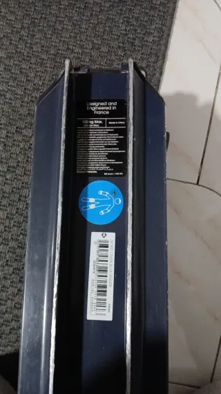 Patinete infantil naranja y azul