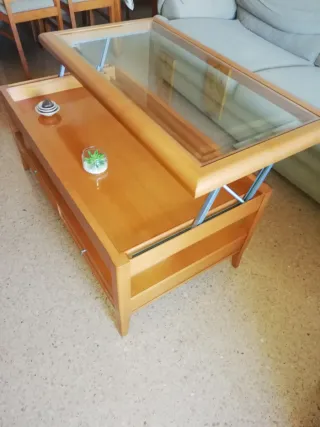 Mueble de salón completo madera