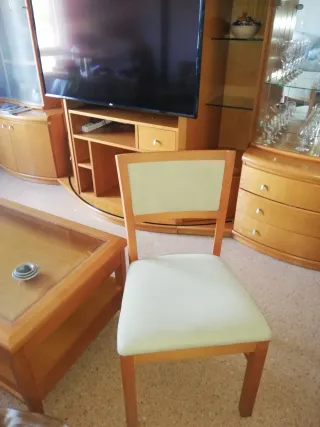 Mueble de salón completo madera